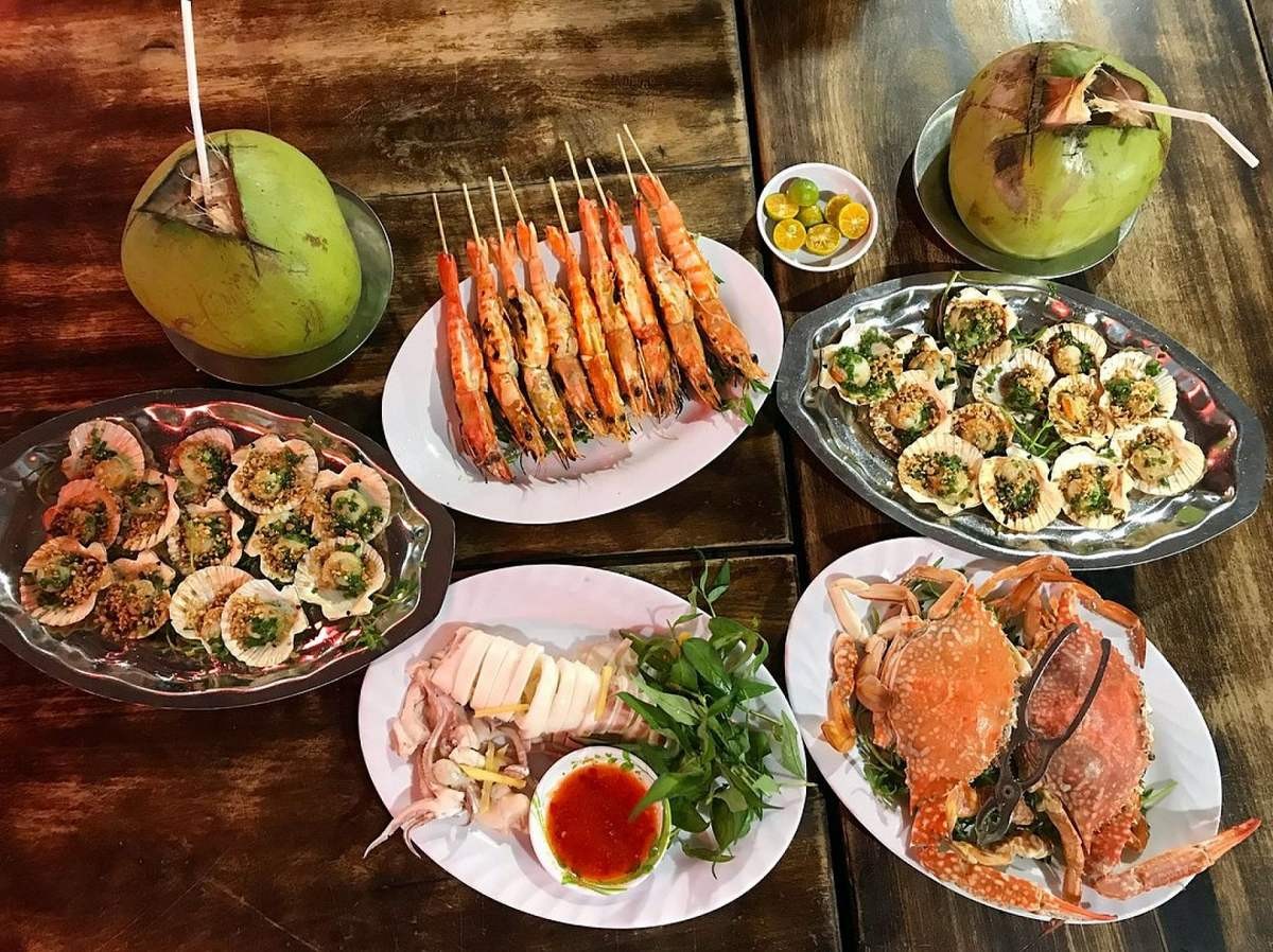 Thật kà một bữa tiệc hải sản thịnh soạn đúng không nào?