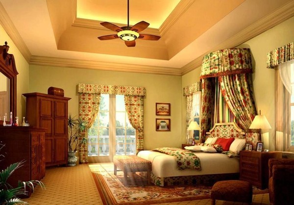 Thiết kế nội thất phòng khách với gam màu vàng nâu, phù hợp với người mệnh Kim