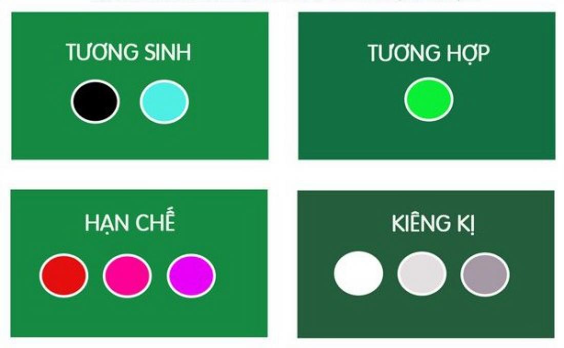 Những màu sắc phù hợp và cần kiêng kỵ của người tuổi Canh Dần