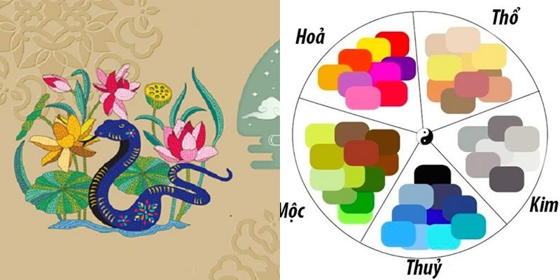 Các gam màu kỵ với người tuổi Tỵ theo quy luật ngũ hành tương khắc, cần tránh để không gặp điều xui rủi